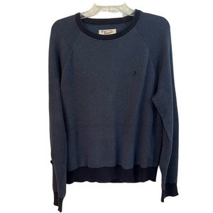 Original Penguin by Munsingwear Men’s Navy Raglan Ling Sleeve Sweater Large